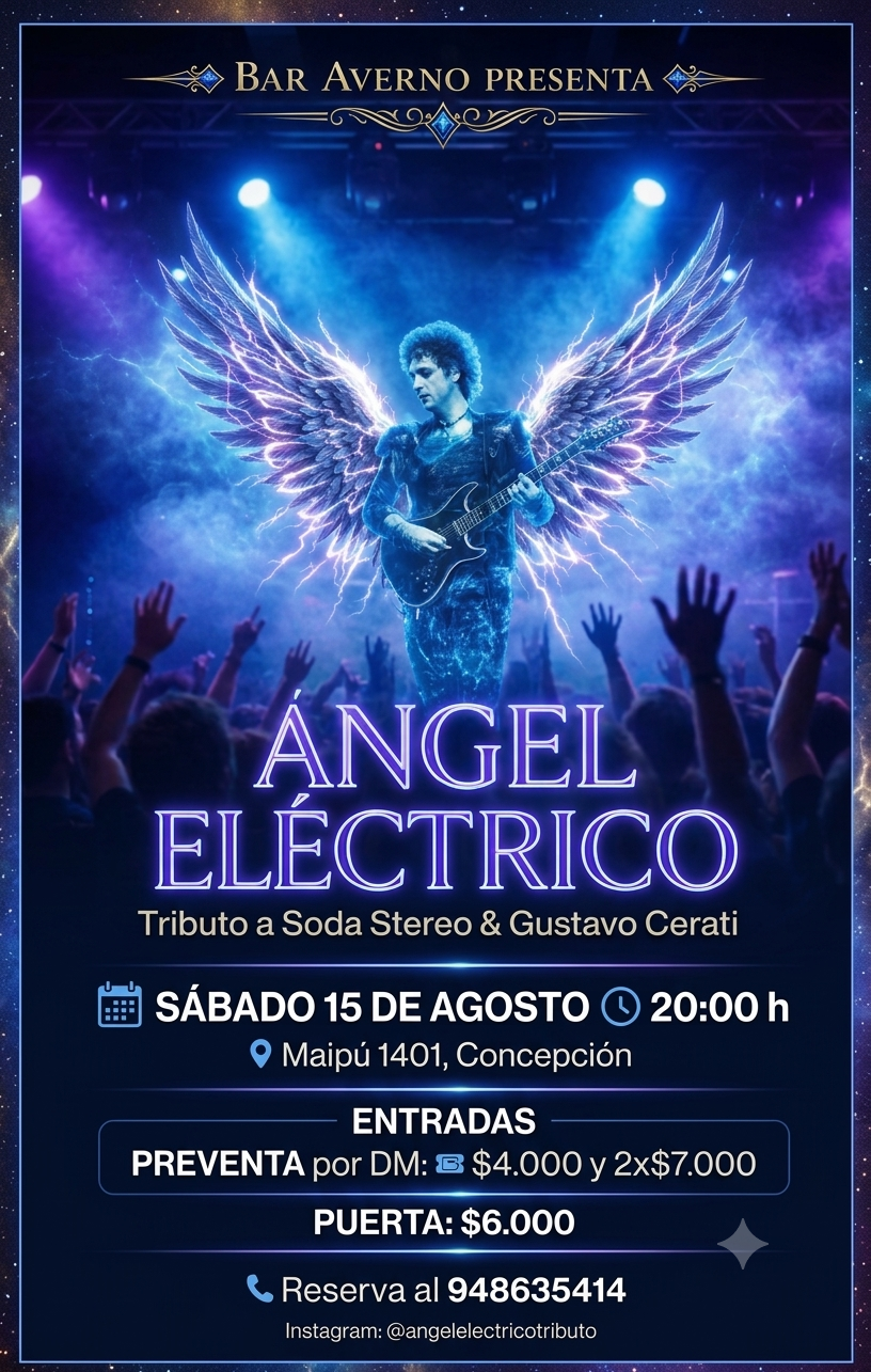 Tributo a Soda Stereo y Cerati en El Averno, Concepción