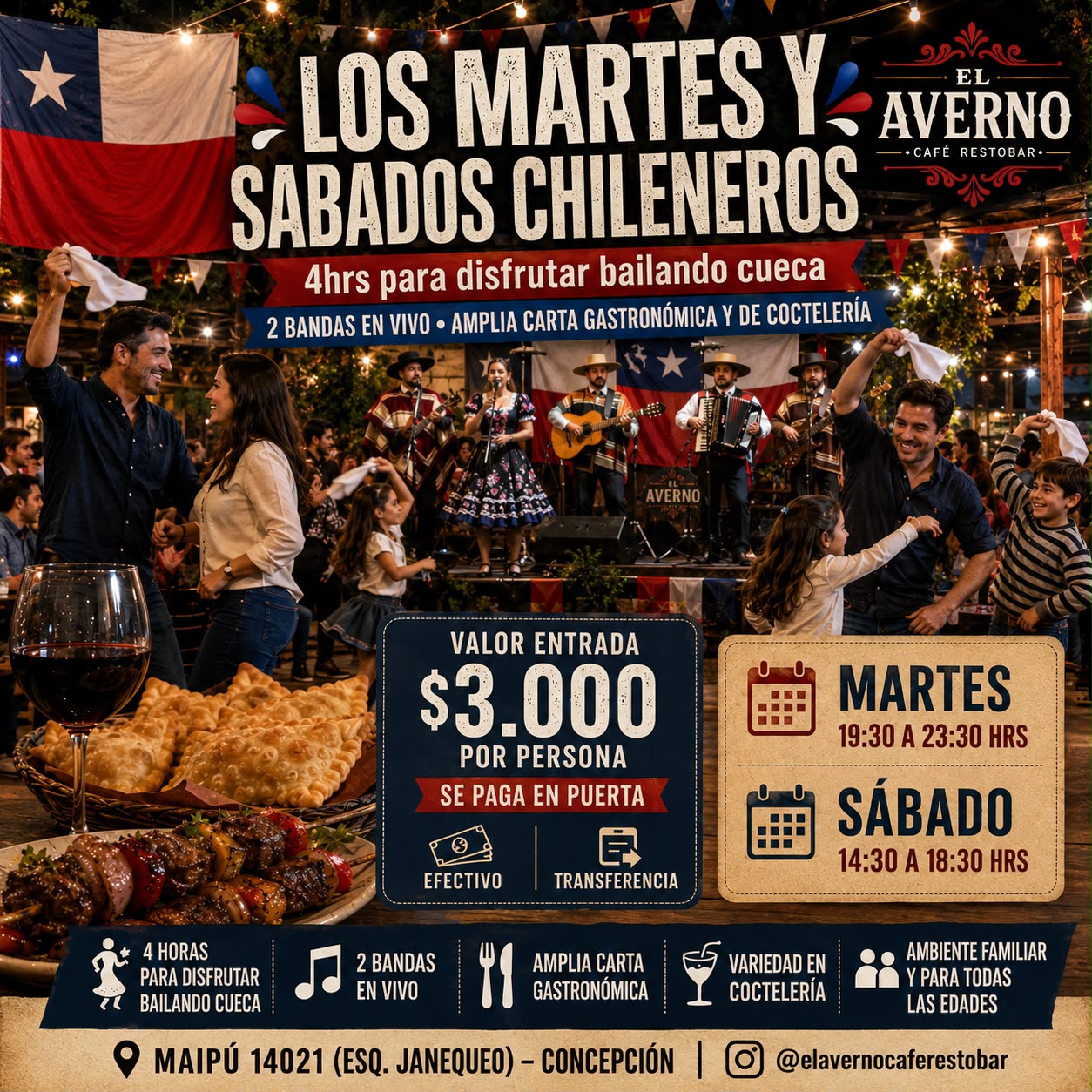 Los sábados chileneros en El Averno, Concepción