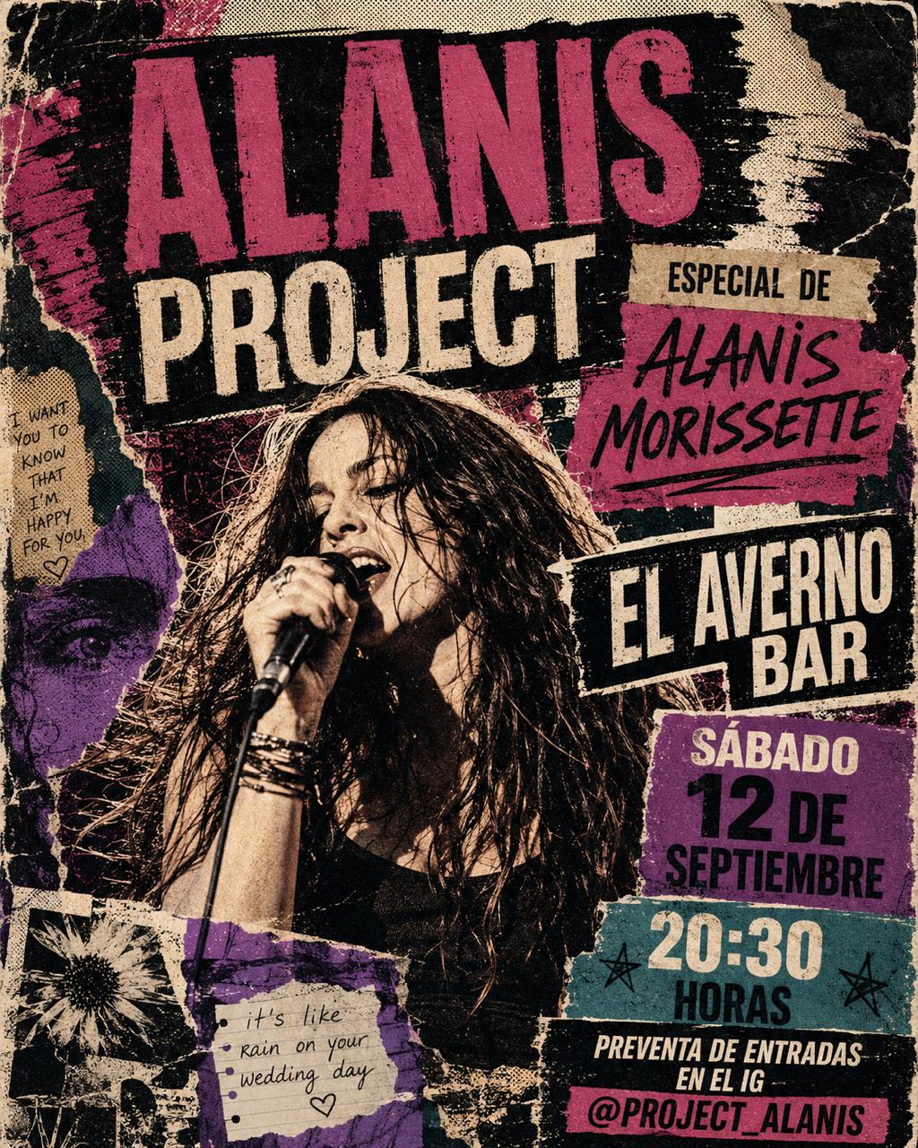 Tributo a Alanis Morissette por Alanis Project en El Averno