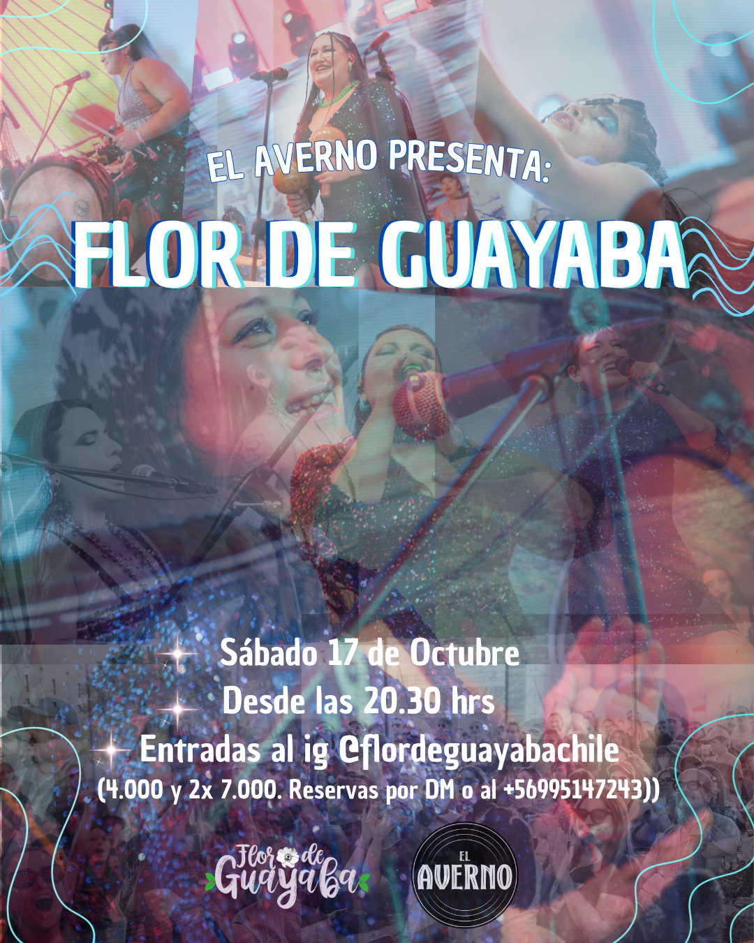 Flor de Guayaba en vivo en El Averno