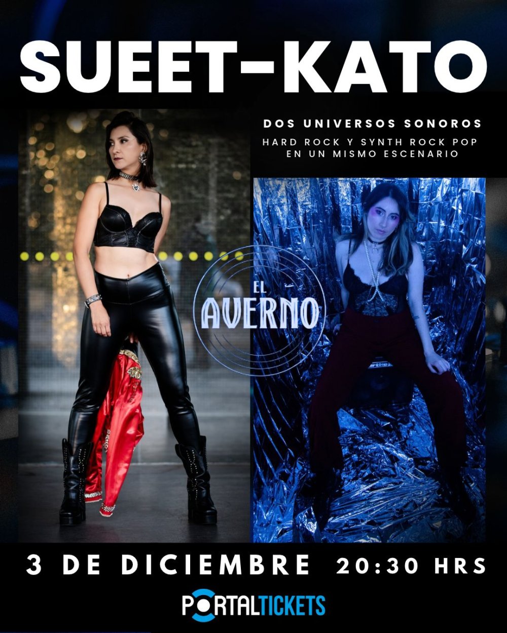 Sueet y Kato en vivo en El Averno, Concepción